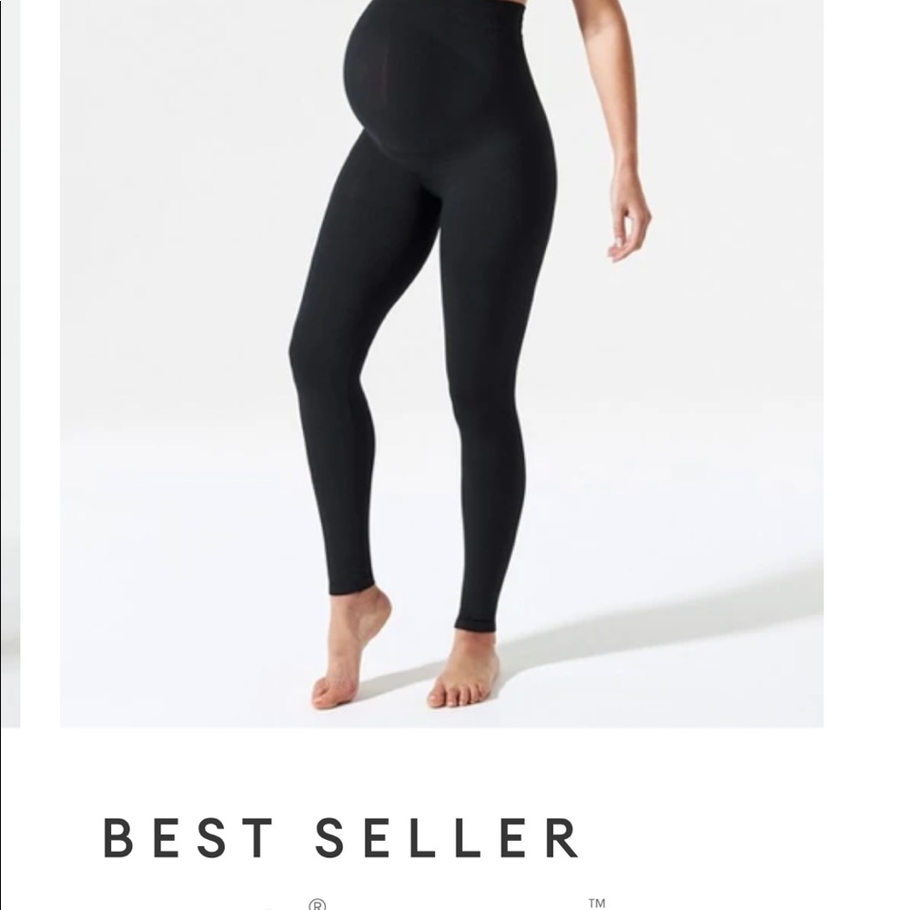 Blanqui Maternity Leggings - Black